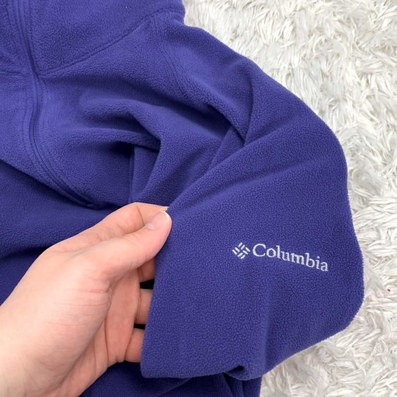 Columbia Fleece Quarter Zip Pullover Jacket - Picture 3 of 8